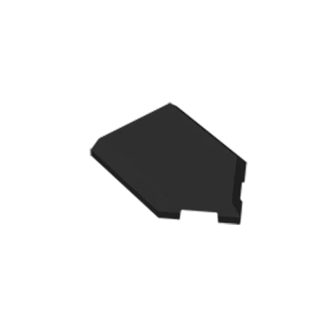 Gobricks GDS-1580 плитка 2х3 пятиугольная