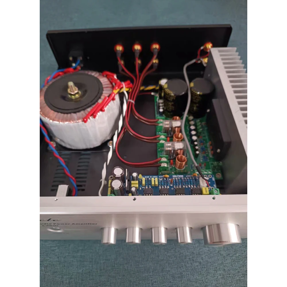 Трехканальный мощный усилитель STK413-430 Fever (stk413-420+2.1poa2604)32*32*10 см для толстой пленки 2