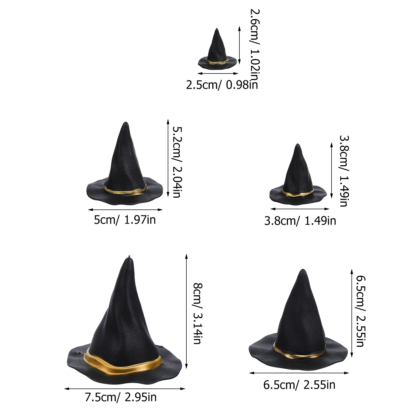 20 шт. головной убор ведьмы на Хэллоуин