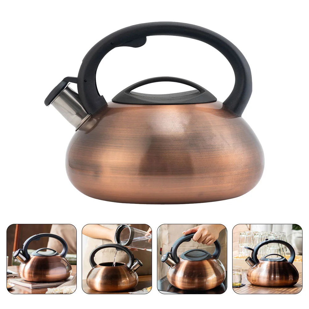 

Portable Stove Burner Handle Water Kettle Stainless Tea Kettle Handheld Tea Pot Stainless Steel Kettle Kitchen Tea Pot Household