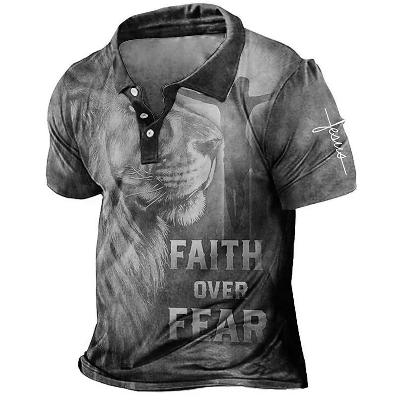 

Рубашка-поло мужская с воротником, рубашка для гольфа, уличная одежда с 3D принтом кокосового дерева, короткими рукавами и пуговицами, модная...