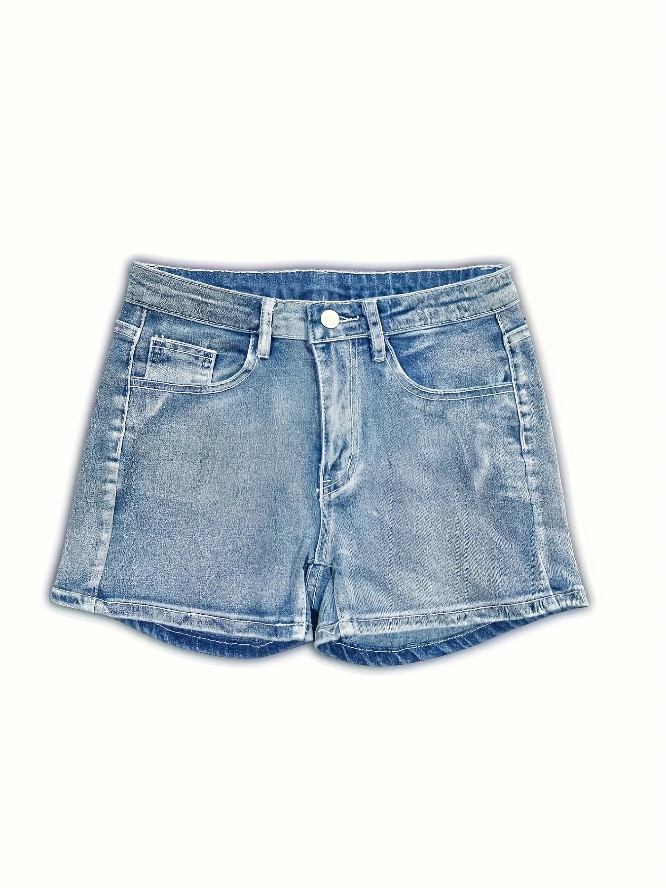 Женские пикантные джинсовые шорты с низкой посадкой модные ультракороткие из