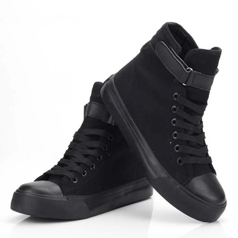 

High Top Sneakers Women Vulcanize Shoes Basket Femme White Canvas Shoes Woman Lace Up Trainers Women Tenis Feminino Casual