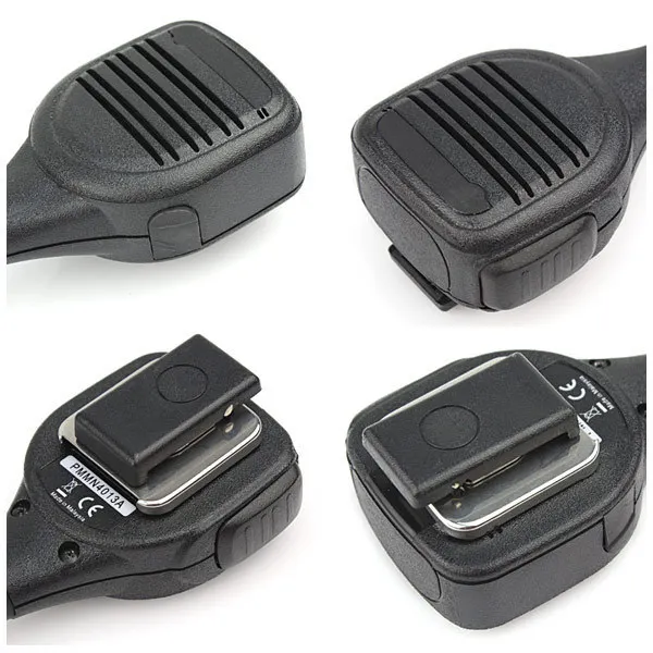 4013A Rainproof 2-Pin Shoulder Remote Speaker Mic-rophone PTT For Motorola Radio PMR446 PR400 Mag One BPR40 A8 EP450 AU1200