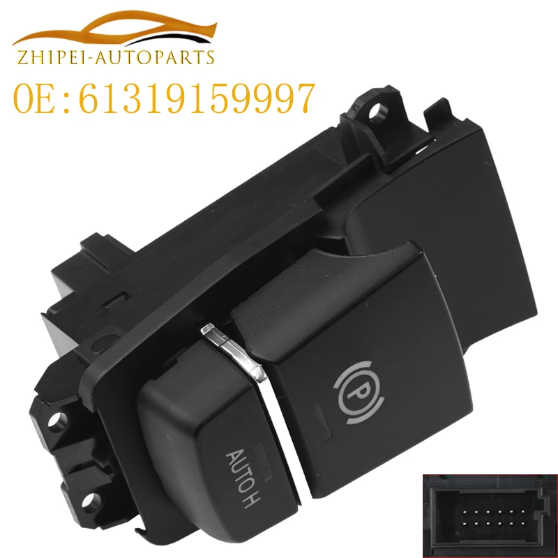 

61319159997 электронная лампа, кнопка переключения тормоза для автомобиля BMW 5 7 X3 X4 X5 X6 series F02 F06 F10 F18 F25 F26 F15 F16