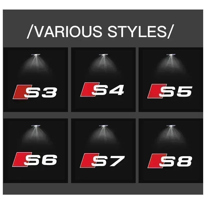 Фото Колпаки на колесные диски (2/4 шт.) с LED-подсветкой для Audi: Audi S LINE, S, TT, RS, A1, A3, A4, A5, Q3, Q5, Q7, Q8, Audi Gecko, Quattro, Floo. №2