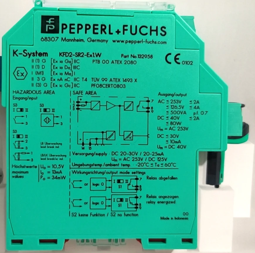 

1PC P + F safety barrier KFD2-SR2-Ex1.W NEW Free shipping #FF