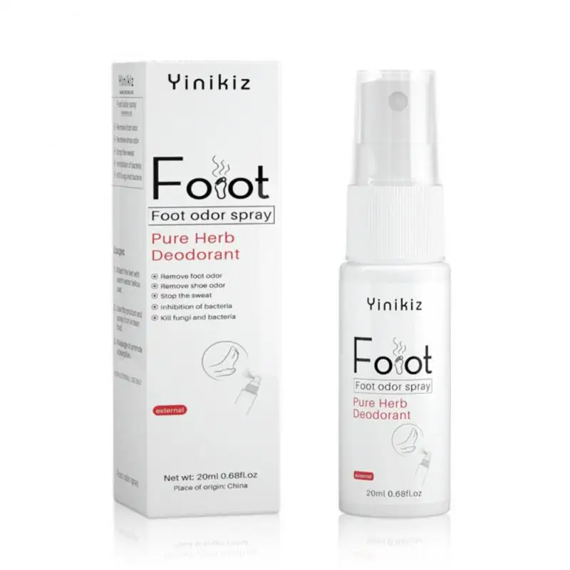 

Foot Odor Spray Antibacterial Deodorant Powder Anti Itch Sweat Odor Feet Athletes Foot Liquid Anti-Fungi Shoe Sock Feet Care