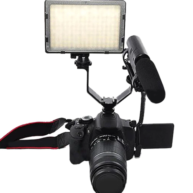 XD99 Профессиональная подставка для вспышки V-образной формы кронштейн фонарика