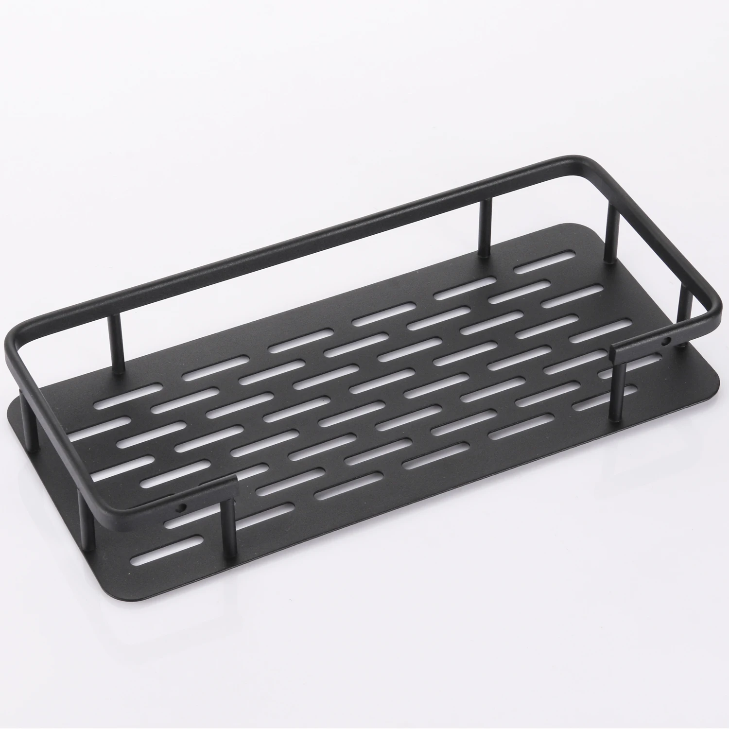 

Bathroom Shelf No Drilling Adhesive Bathroom Storage Organizer, Kitchen Rack for Spice corner bathroom shelf