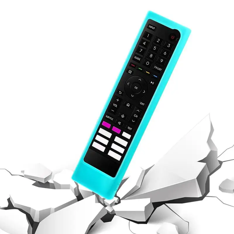 

Силиконовый защитный чехол для пульта дистанционного управления hisens FHD 3b80h/FHD/FPV 80h, светящийся в темноте чехол для защиты от падения для дома