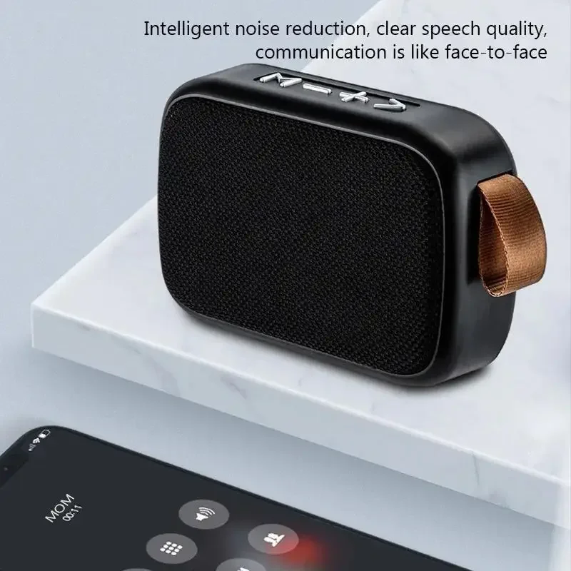 Фото Новый беспроводной Bluetooth-динамик, уличный портативный сабвуфер, мини-динамик, домашний тканевый динамик для карт, уличный, в помещении, для спорта, высокое качество №5