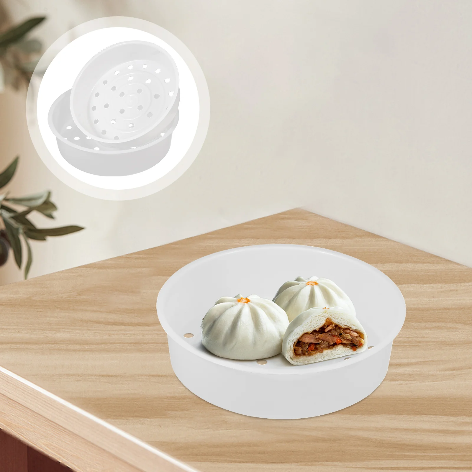 

Steamer Basket Steaming Rack Steam Rice Cooker Stand Cooking Kitchen Veggie Vegetable Cookware Insert Box Bun Round Pan Chinese