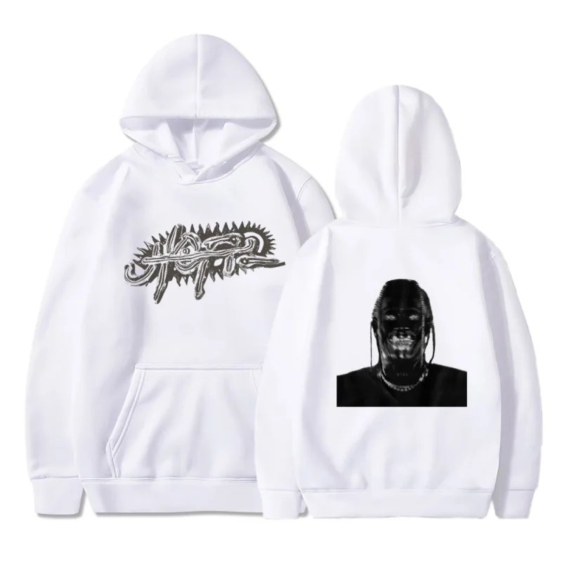 

Utopia Travis Y2K Hip Hop Hoodies For Men Hooded Fleece Unisex Graphic Sweatshirt Swag TS Casual Rapper Kanye Oversize