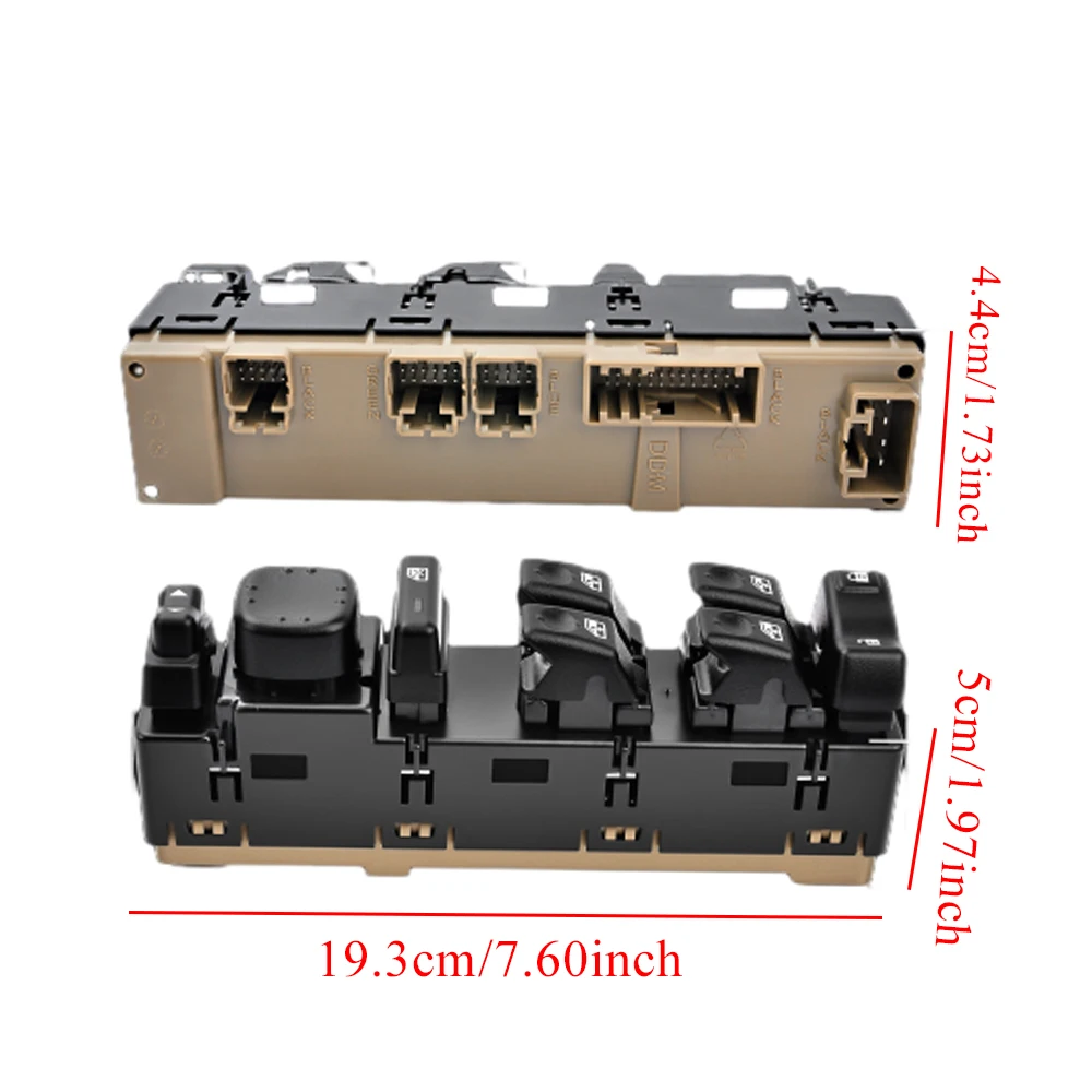 Переключатель стеклоподъемника со стороны водителя для Chevrolet Silverado 1500 2500 3500 GMC Sierra