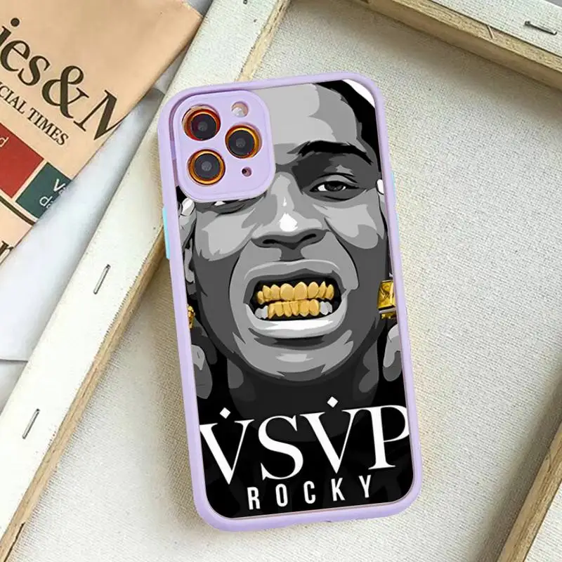 A-ASAPS M-Mob A-Asap R-RockyS Rapper Phone Case for iPhone 14 11 12 13 Mini Pro Max 8 7 Plus X XR XS MAX Translucent Matte Cover