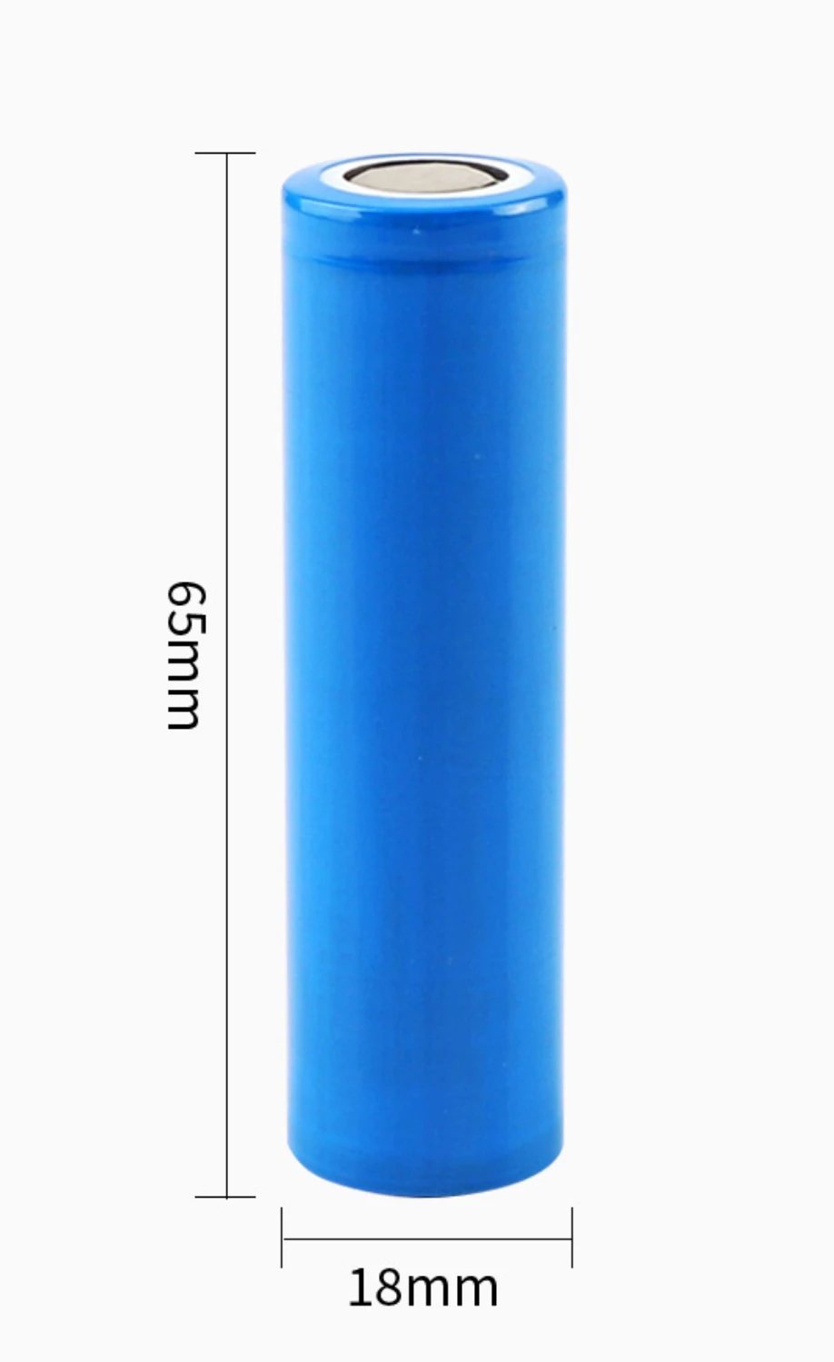 Литиевая батарея 18650 с плоской головкой 2000 мАч AEAK