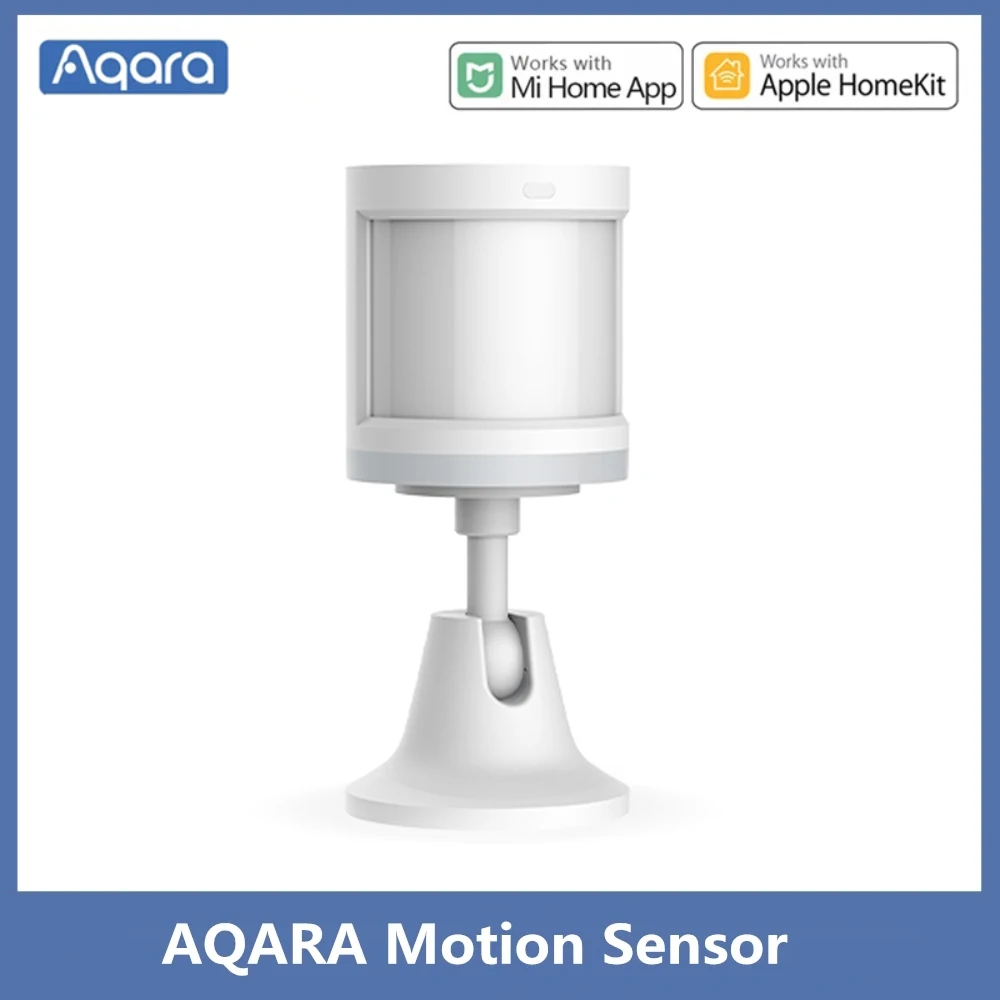 

Aqara Human Body Sensor ZigBee Movement Motion Security Wireless Connection Light Intensity Gateway 2 Mi home Work With HomeKit