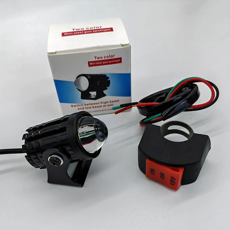 Прожектор для мотоцикла мигающая модификация встроенный вспомогательный