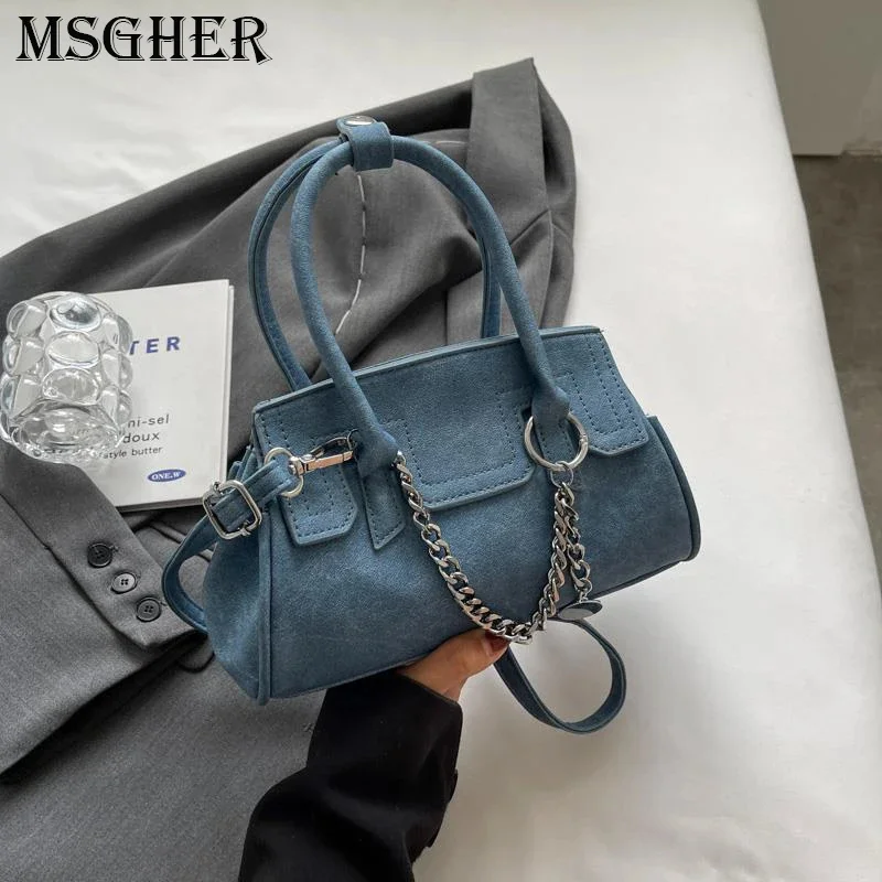 

Top Handle Female Tote Bag Leather Small Crossbody Bags for Women 2023 Luxury Brand Shoulde Side Bag Ladies Chain Handbags