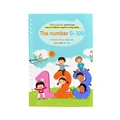 4 książki wielokrotnego użytku zeszyt do kaligrafii ulubiona kopia dla dzieci kolorowa książka obrazkowa nauka będzie zabawna angielska zabawka do pisania