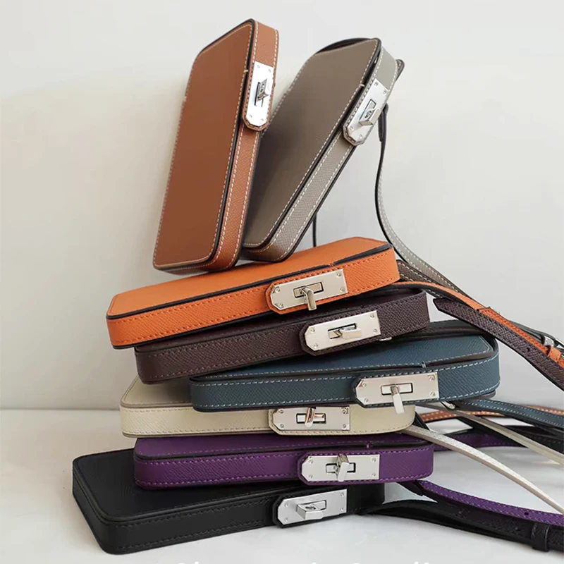 Роскошный дизайн женская сумка для телефона портативная через плечо из