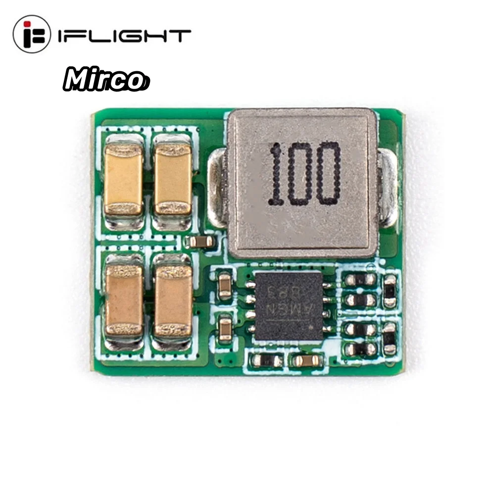 IFlight Mirco 2-8S BEC Модуль регулятора напряжения 5 В/12 В Выход/6 В-35 Режим понижающего