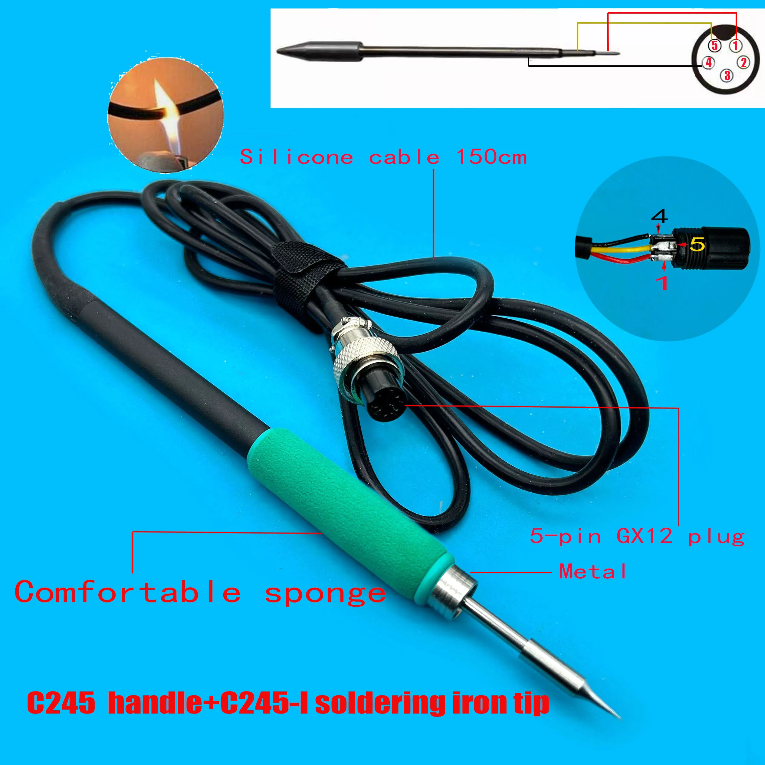 

Электрический паяльник для станции 936