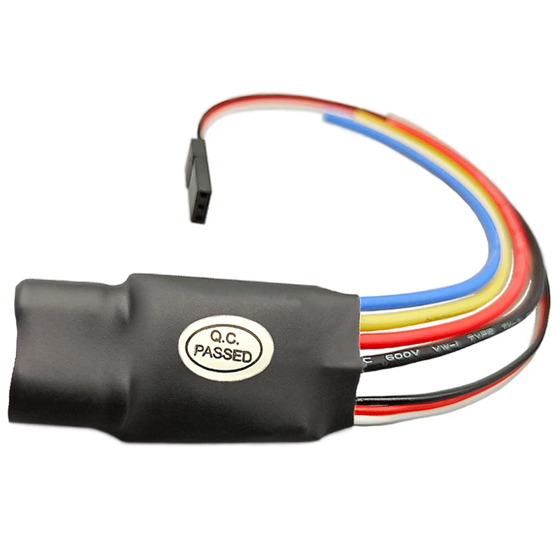 Односторонний регулятор скорости ESC 10A-15A, электронный регулятор для РУ летательного аппарата, водяного насоса, запчасти «сделай сам», 1 шт., 36 В, 48 В, 9S-13S