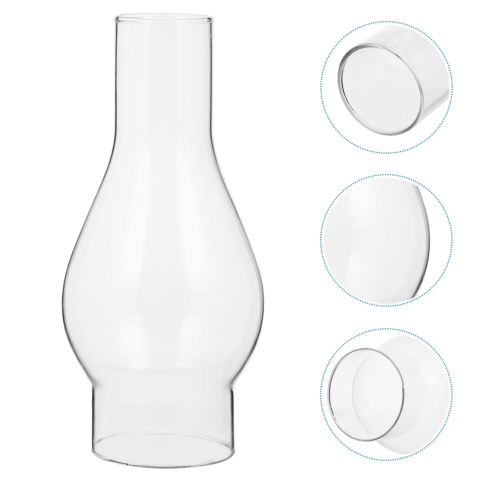 

Glass Kerosene Lamp Shade Replacement Clear Lamp Shade Lamp Shade Transparent Light Shade