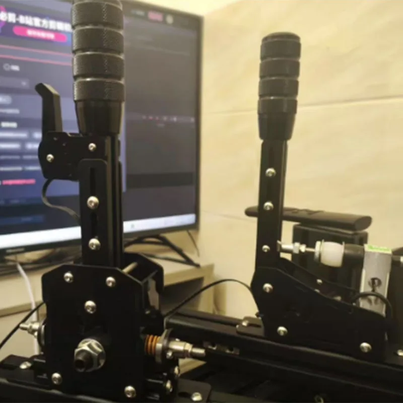 Фото Sim Racing Games PC USB Sequence Shifter Ручной тормоз для Logitech G29/G27/G25 Thrustmaster T300RS/GT База рулевого колеса №1