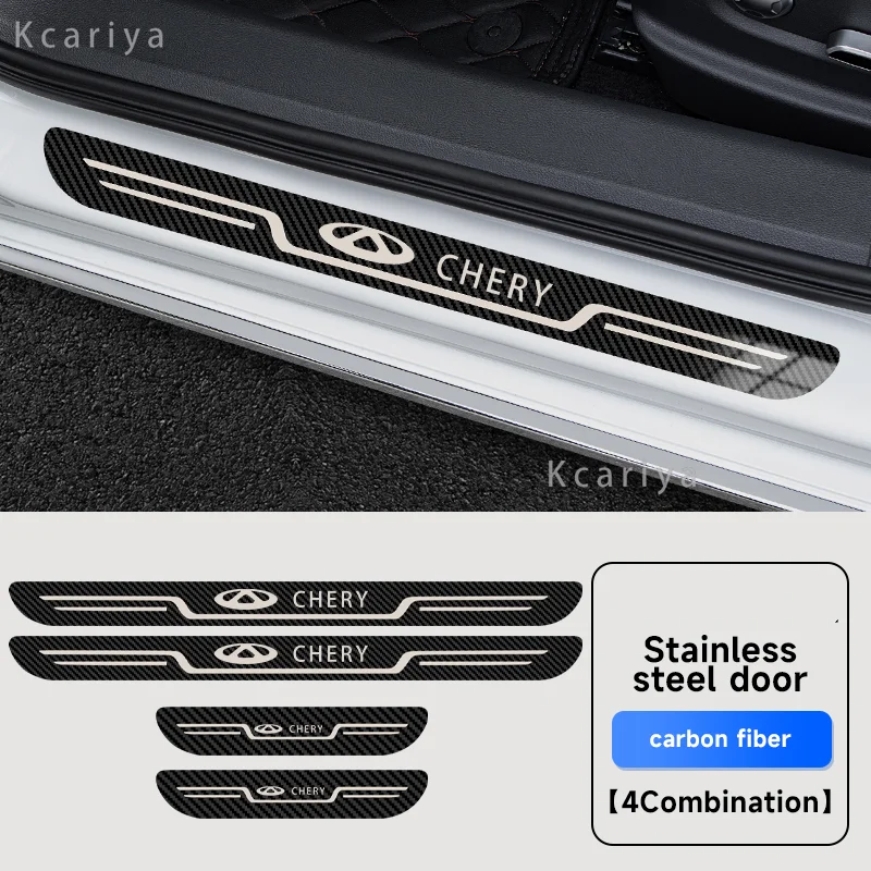 

Автомобильная накладка на порог из нержавеющей стали для Chery Tiggo 7 Pro Tiggo 8 Plus 4 5 3 2 T11 5X Amulet Fulwin Arrizo 5