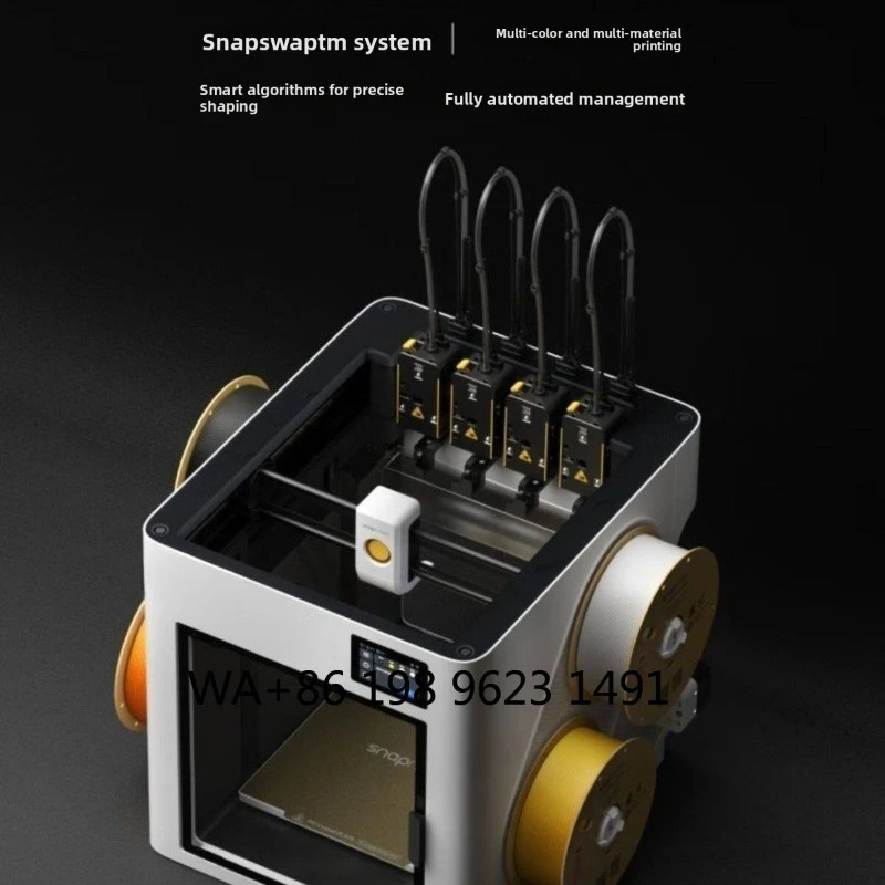 Фото Высокоскоростной 3D-принтер с 4-мя соплами, многоцветной печатью, системой CoreXY и быстрой сменой инструмента SnapSwap 5s №2