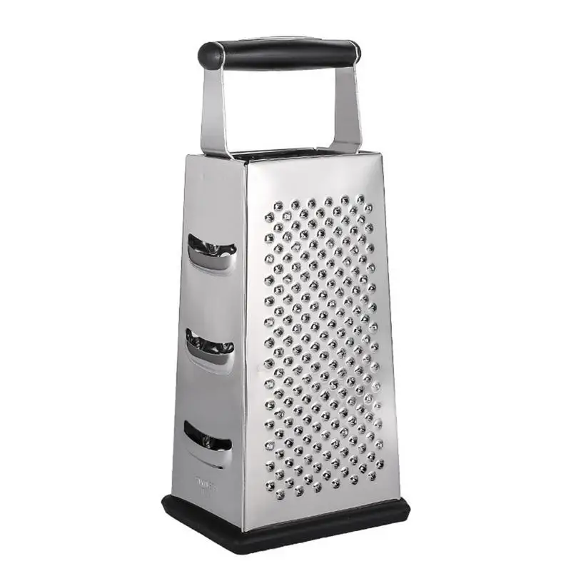 

Stainless Steel Graters For Kitchen 4-Sided Stainless Steel Grater Multipurpose Grater For Cheese Melon Fruit Grate Chocolate