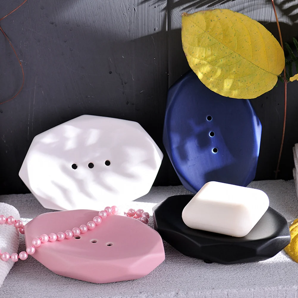 1 шт. керамическая мыльница креативная художественный держатель для мыла