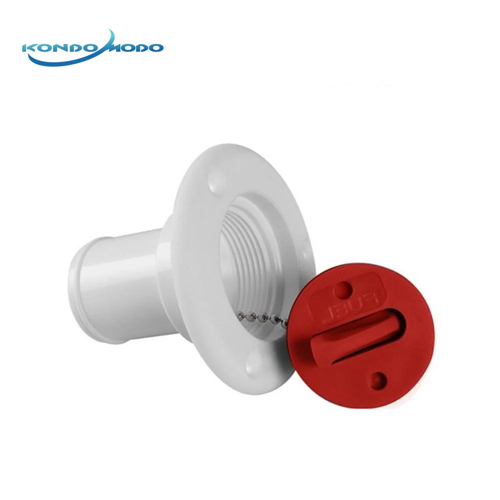 

Nylon Plastic Deck Filler of Fuel 1.5 inch UV stabilized Marine hardware Socket boat Motorhome yacht Caravans camper vans truck