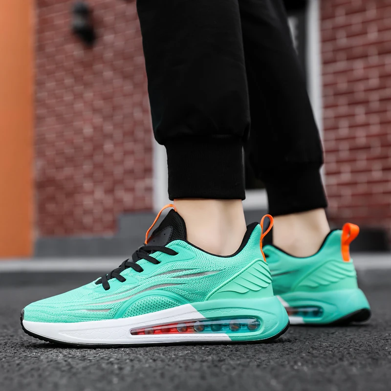 NEW Anti-Slip Breathable Men's Casual Sneakers Adult Teenagers Outdoor Running Shoes Walking Shoes School Sports Shoes 39-44