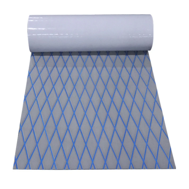 

EVA Foam Faux Teak Boat Decking Sheet Non-Skid Self-Adhesive Sea Deck Marine Yacht RV Boat Flooring Mat Gray