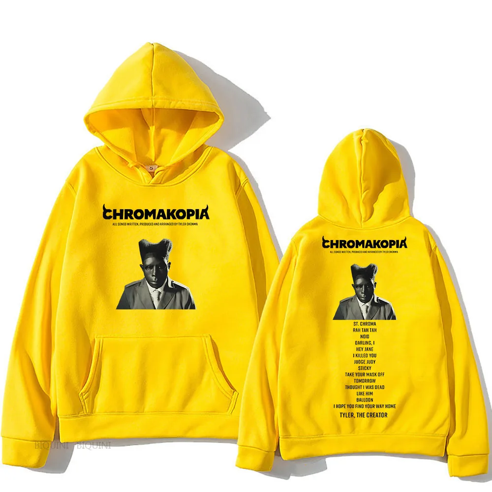 Tyler The Creator с капюшоном на осень/зиму модная толстовка в стиле ретро хип-хоп