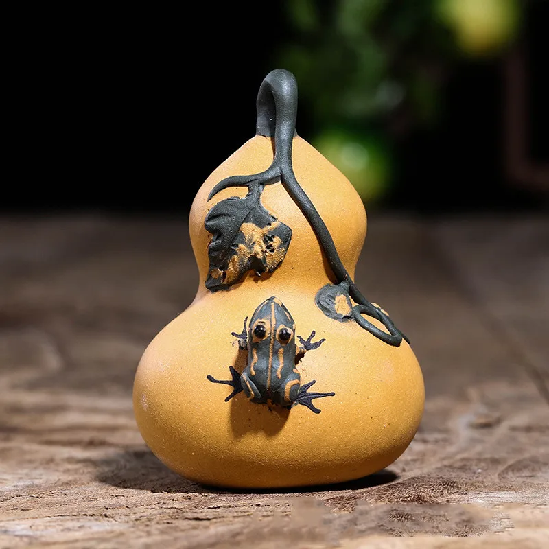 

Ручной чайный питомец из фиолетовой глины JINGDE TEA SET