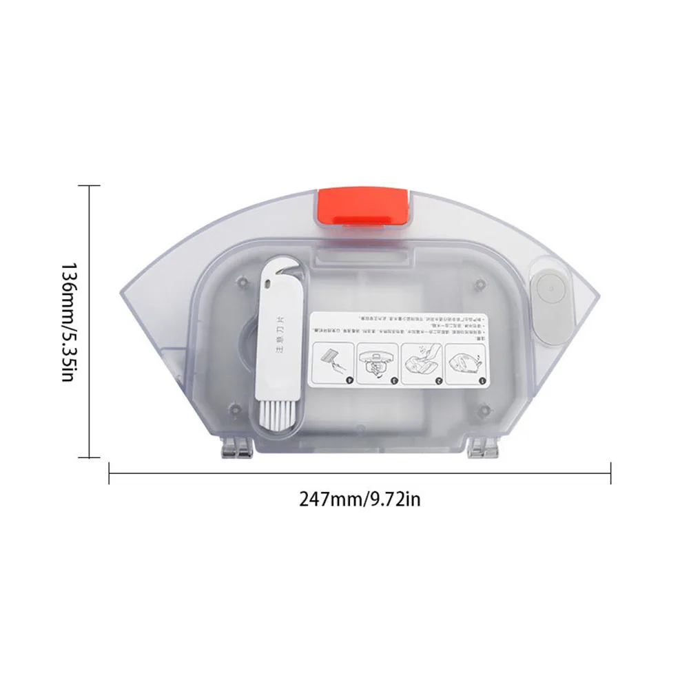 

Для робота-пылесоса Xiaomi S20/D106, крышка основной щетки, фильтр Hepa, ткань для швабры, боковая щетка, держатель для швабры, пылесборник