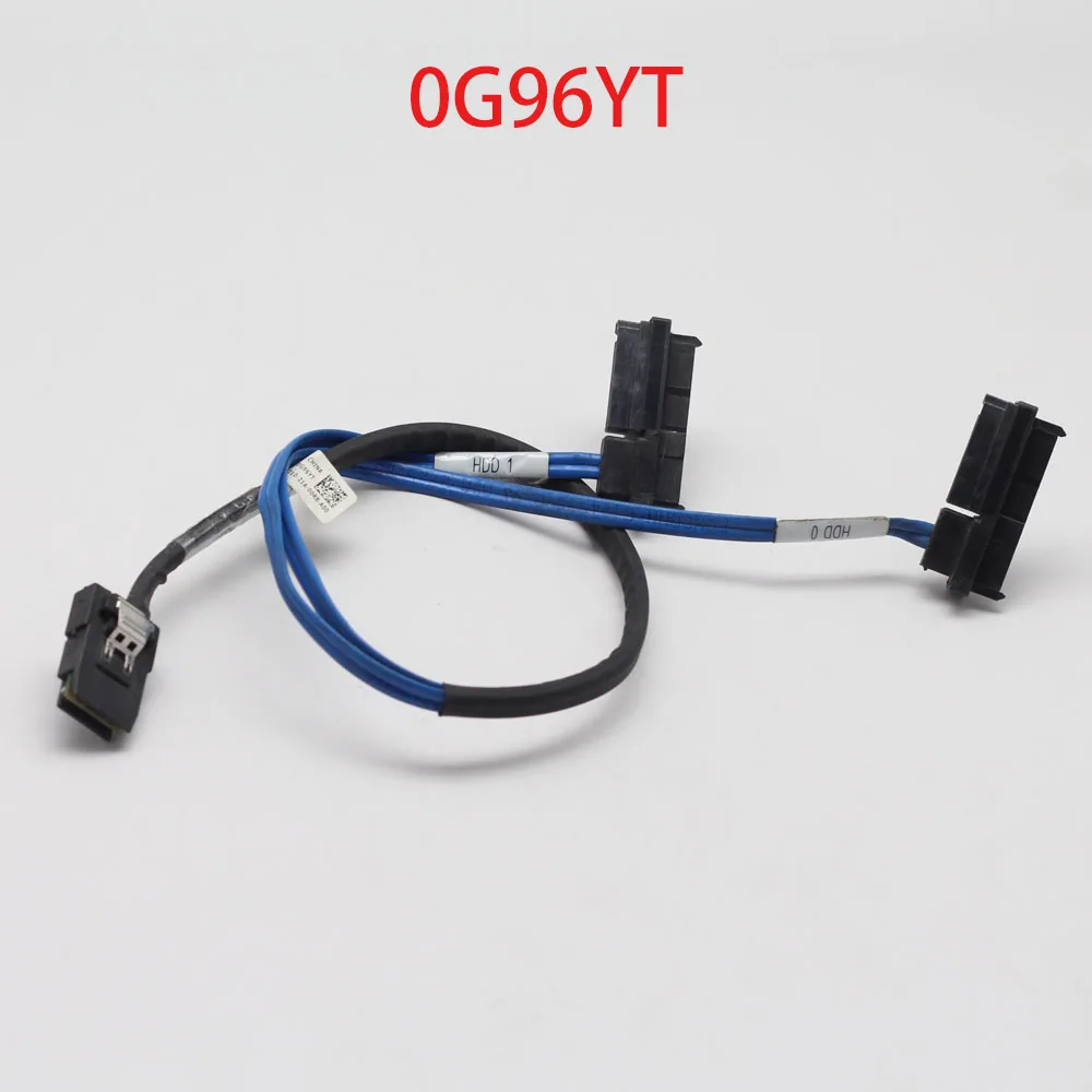 Original G96YT 0G96YT FOR R210 T110 H700 H200 H310 Cable PowerEdge R210 T110 To H700 H200 H310 1-to-2 Adapter Cable CN-0G96YT