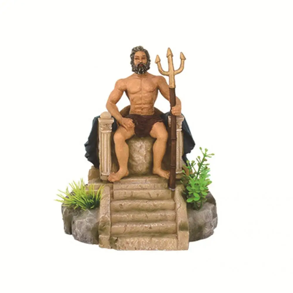 Декоративное реалистичное украшение для аквариума ландшафтный безцветный