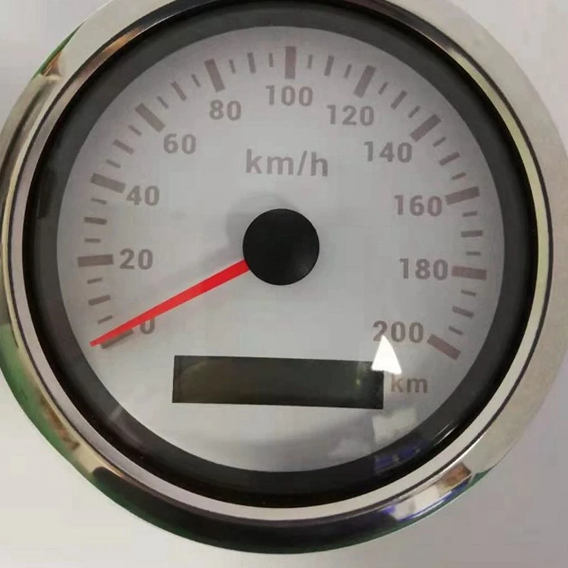 85 мм 200 км/ч GPS Спидометр 9-32 В одометр с красной подсветкой подходит для