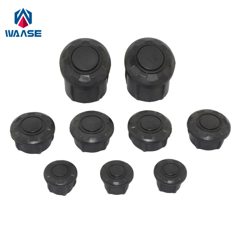 

waase For BMW R1200GS Adventure R 1200 GS GSA ADV 2014 2015 2016 2017 2018 9 PCS Frame Hole Flug Caps Cover Set