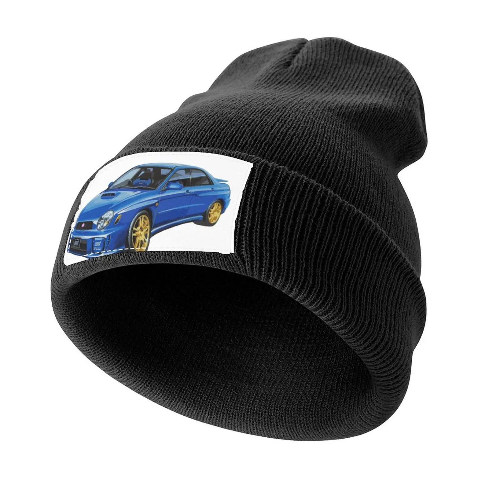 JDM WRX GDB Bugeye RALLY BLUE вязаная кепка Snapback аниме шляпа от солнца для детей женская