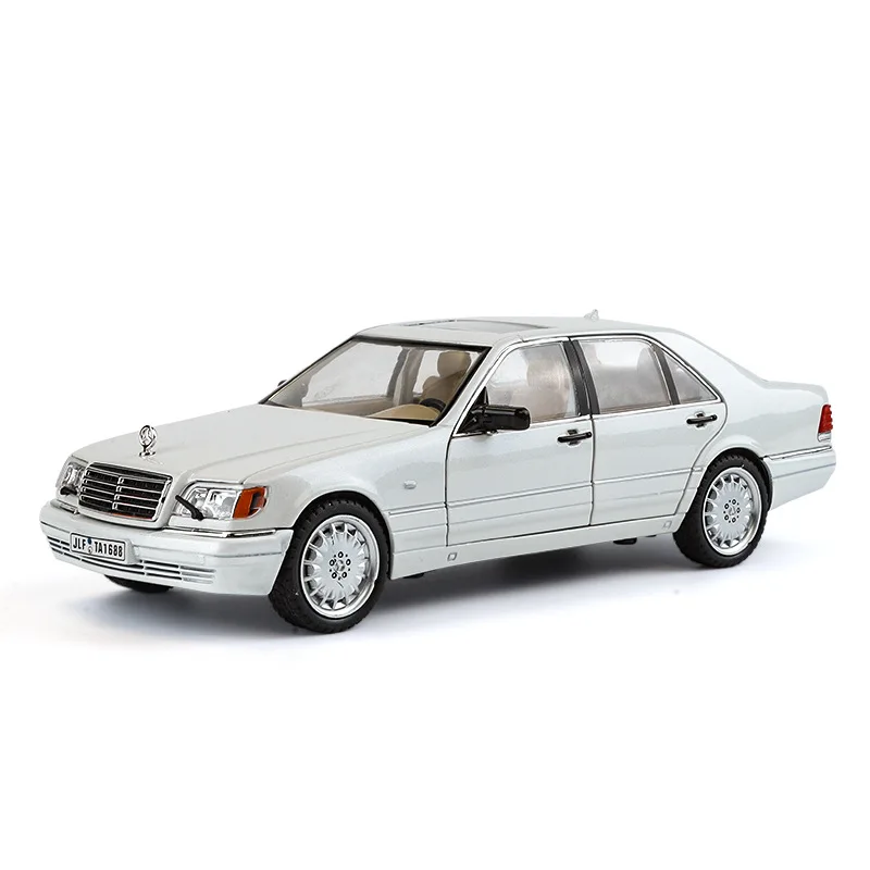 Модель автомобиля Mercedes-Benz W140 320SEL WELLY металл 1:24