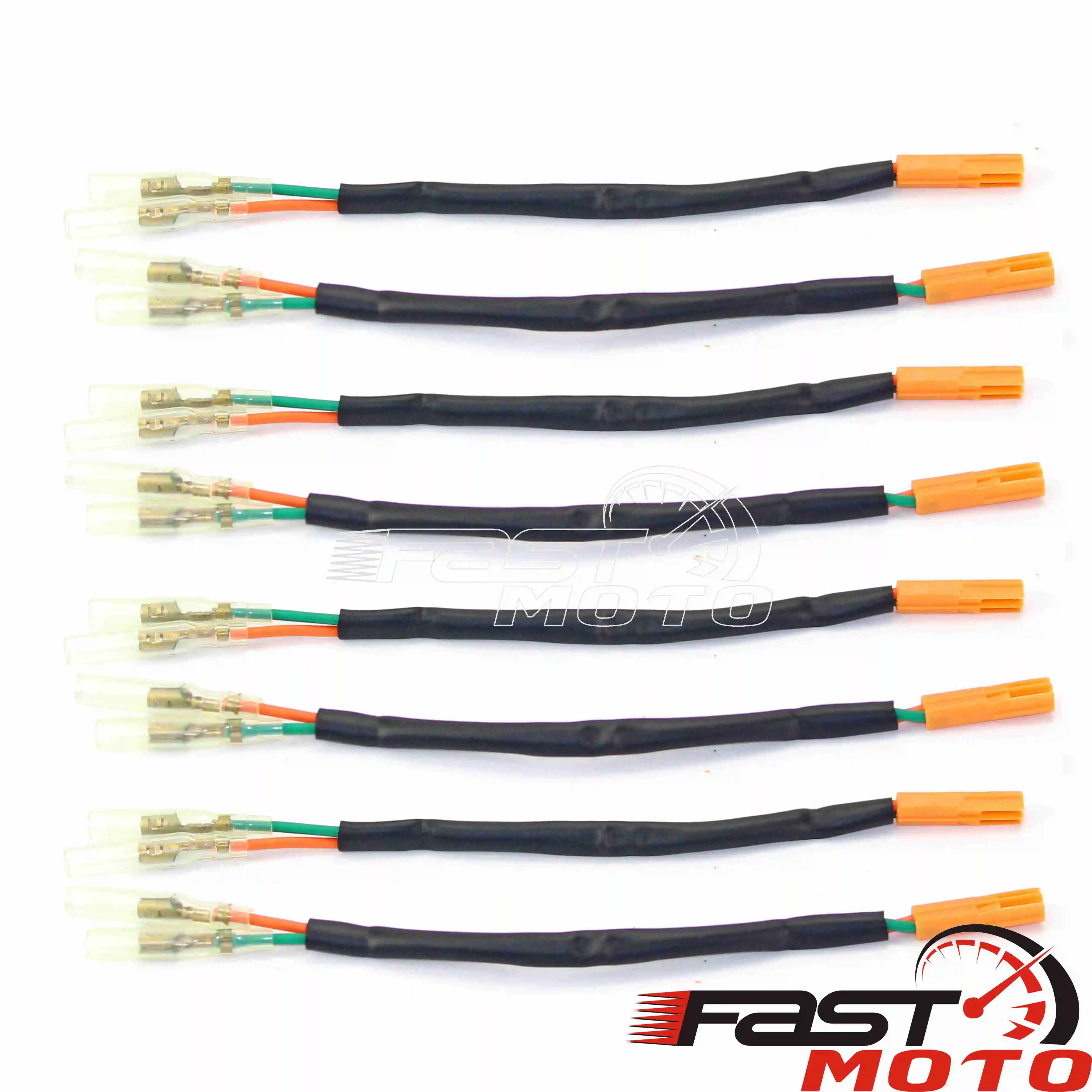 

Для Honda CB 500 CB650F JC34 CBR1000 VTX1800 CBR 125, разъем для задних указателей поворота, адаптер с семью, мигалка, индикаторы, вилка провода