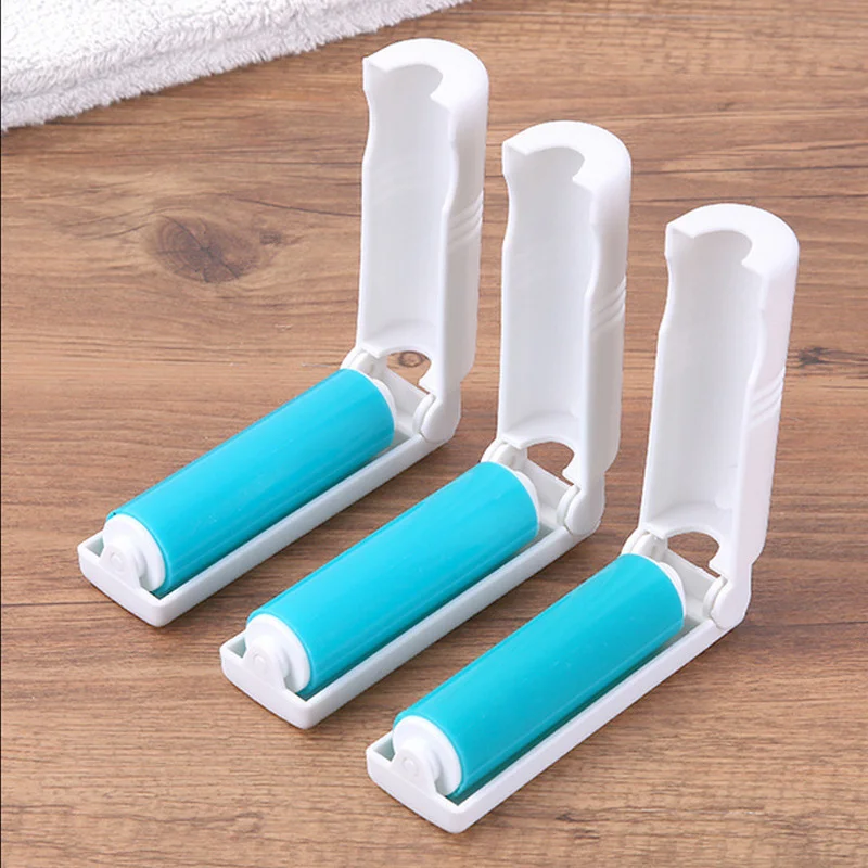 

Sticky Portable Washable Dust Lint Roller With Cover for Wool Sheets Hair Clothes Fluff Dust Catcher Dust Drum Lint Roller