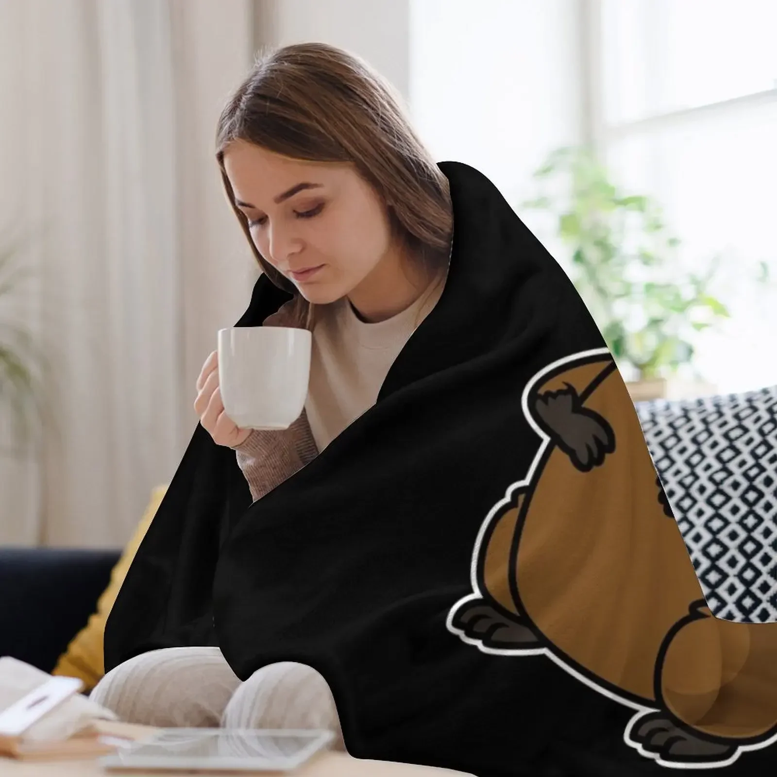 Я просто действительно как капибары ОК? Милое детское одеяло для малышей детские